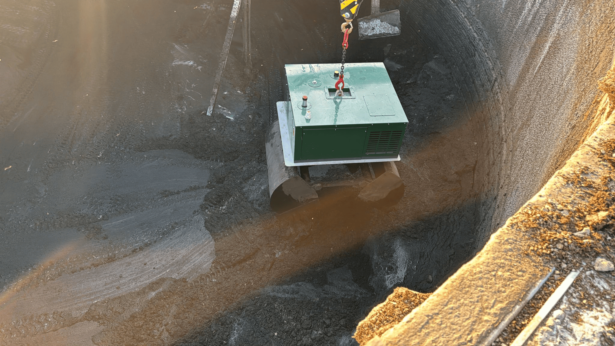 Operazioni di pulizia digestori 8